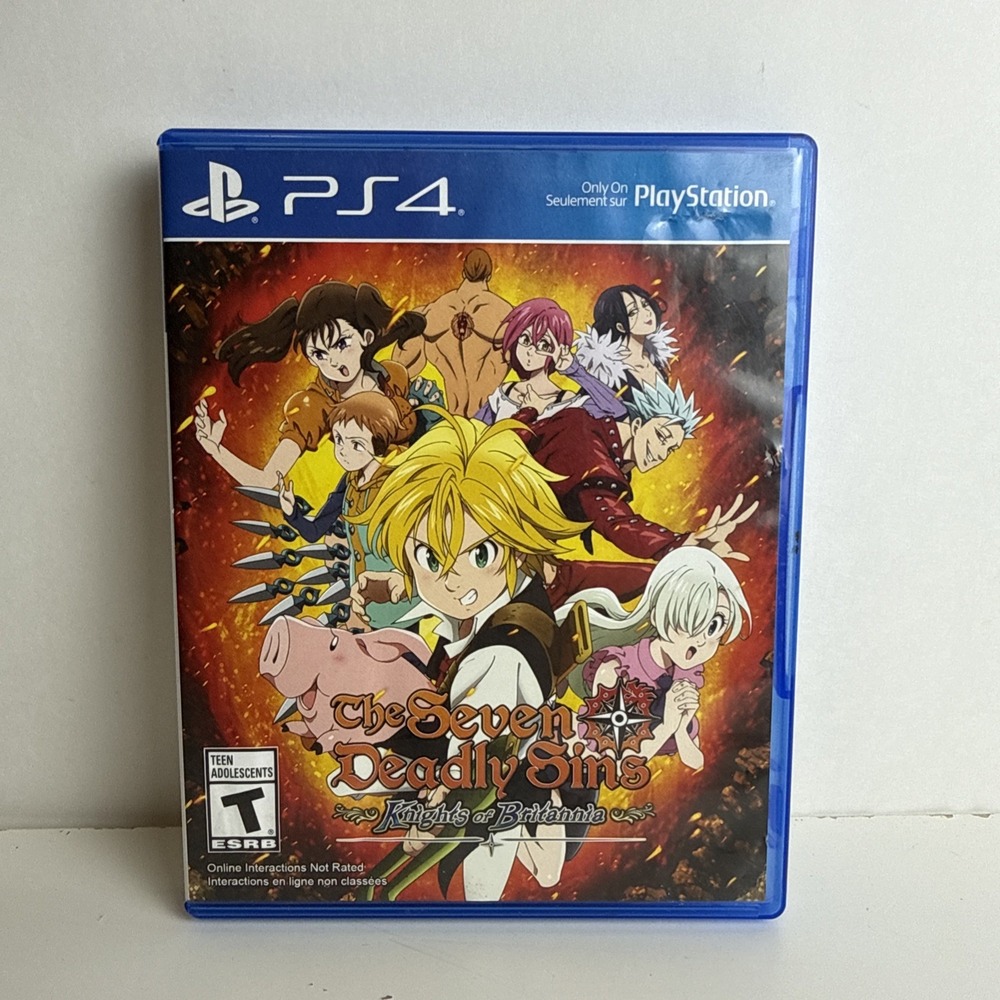 The Seven Deadly Sins: Knights of Britannia - Sony PlayStation 4 PS4
